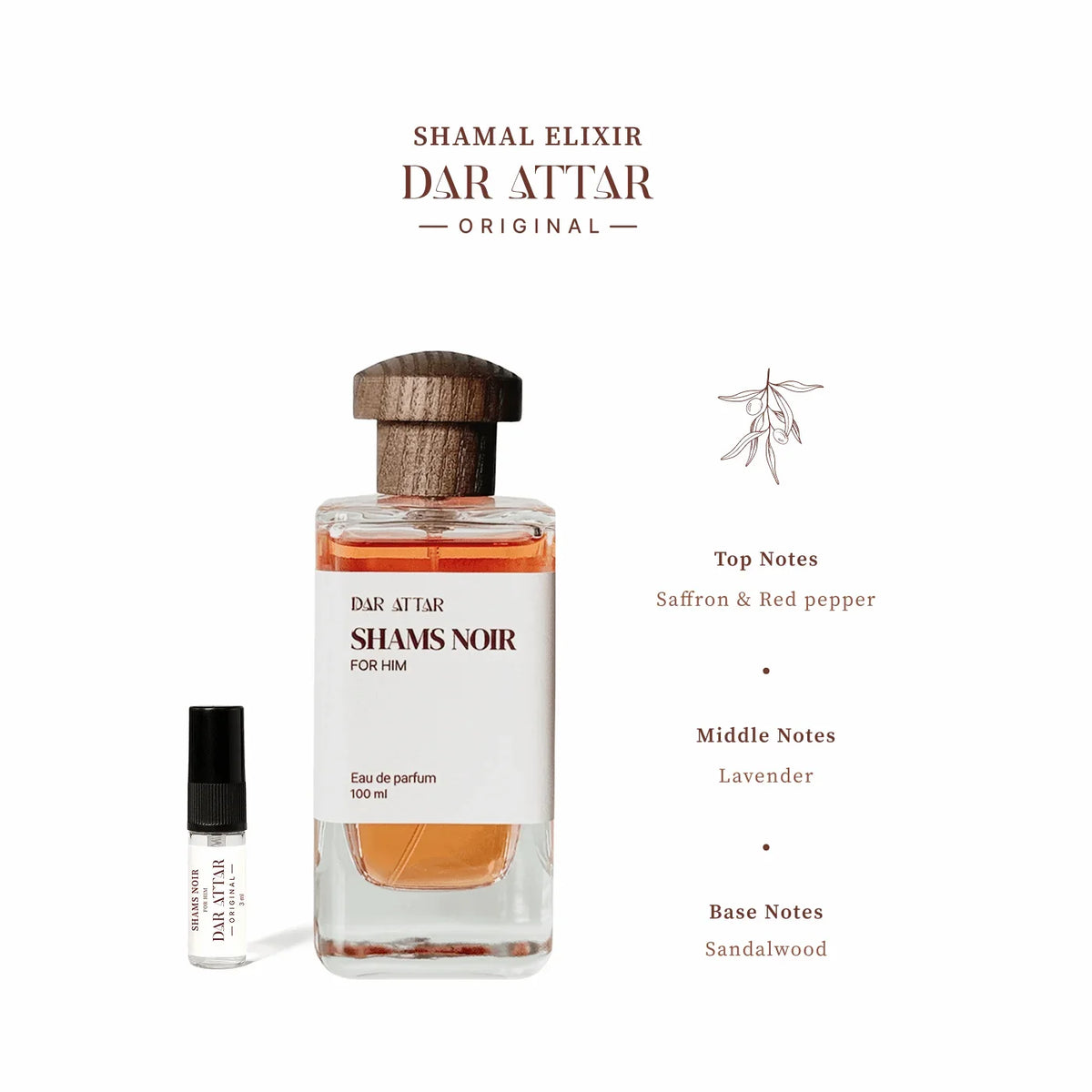 Shams noir - Dar Attar
